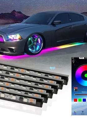 rgb Car Flexible Underglow rip Light led rip Underbody