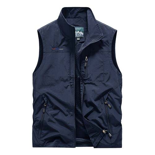 V 10706 Outdoor Loose Fit Vest 中老年马甲