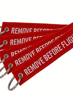 Women's Keyrings Keychains Charms 飞行航空礼品刺绣钥匙扣钥匙