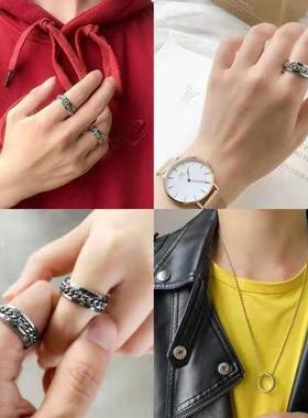 2023 ains eel 8/6mm n's Ring不锈钢男士戒指