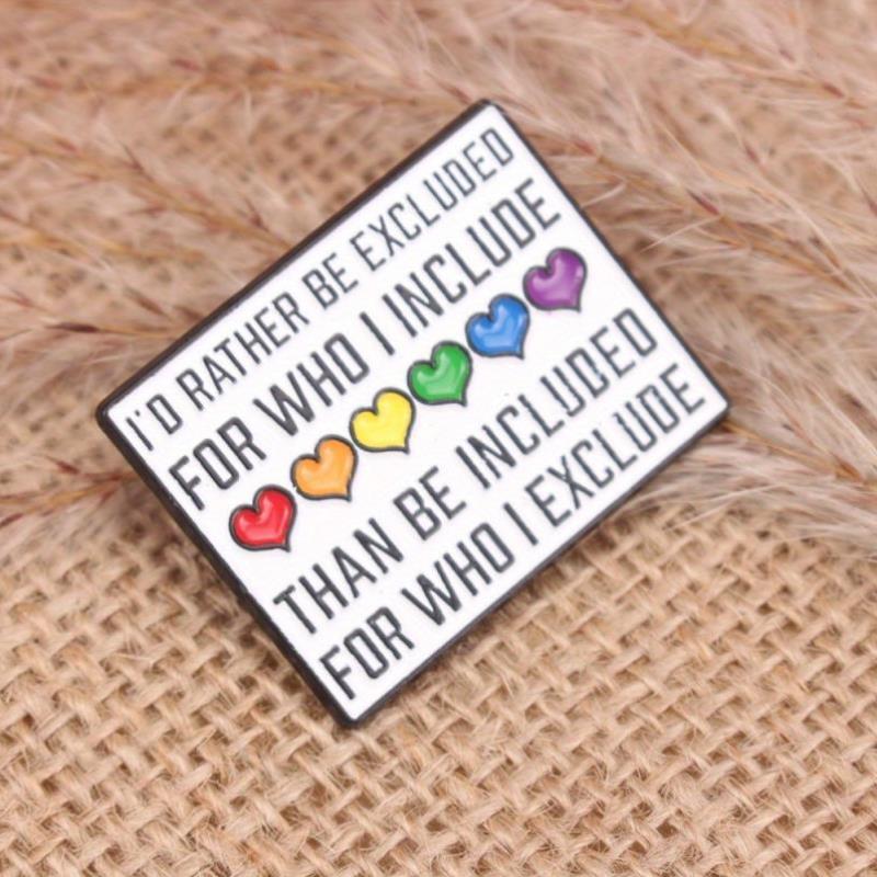 set of 2 Simple Inspirational Engli Phrase Badges wh跨境