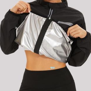 Sauna Long Zipper Top Sleeve Sauna跨境