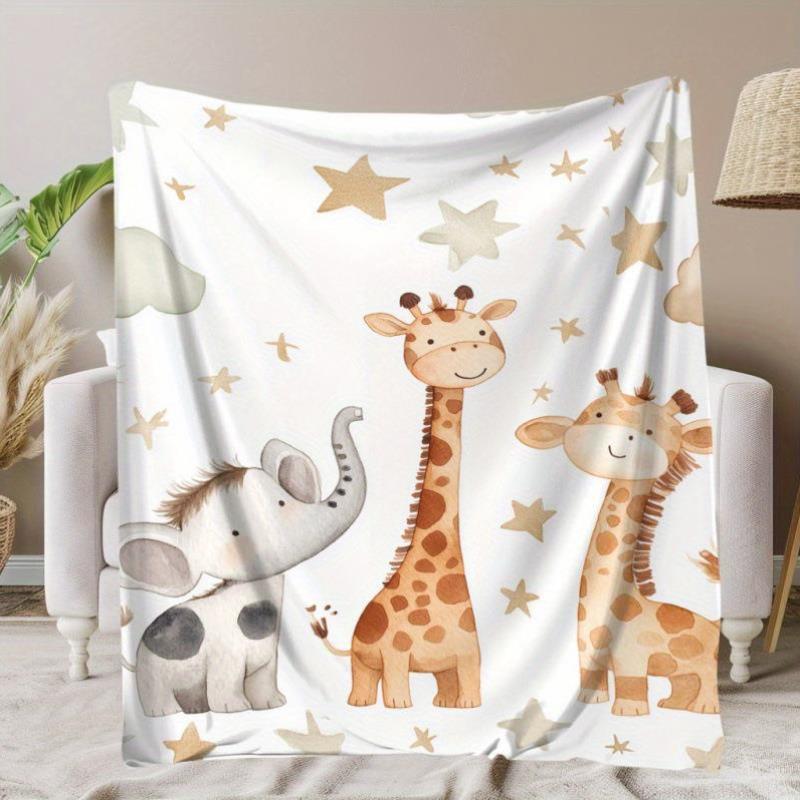 2026秋冬跨境外贸新款秋冬Cozy Flannel 1pc Blanket Soft Warm