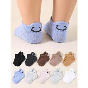 跨境 Kids' Socks Tights 四季百搭婴儿休闲袜简约设计