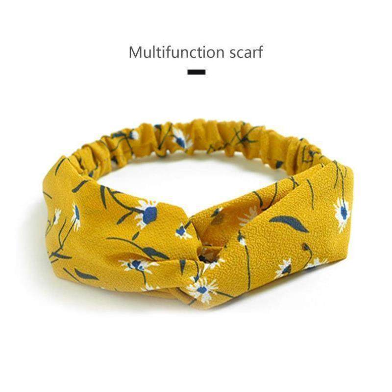 10 Pack Boho Headbands For Women Criss Cross Elastic Hair