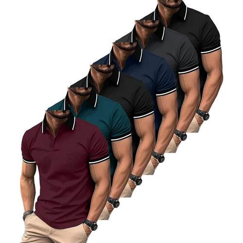 K 65870 Men's Quick Dry Polo Shirt 士POLO衫