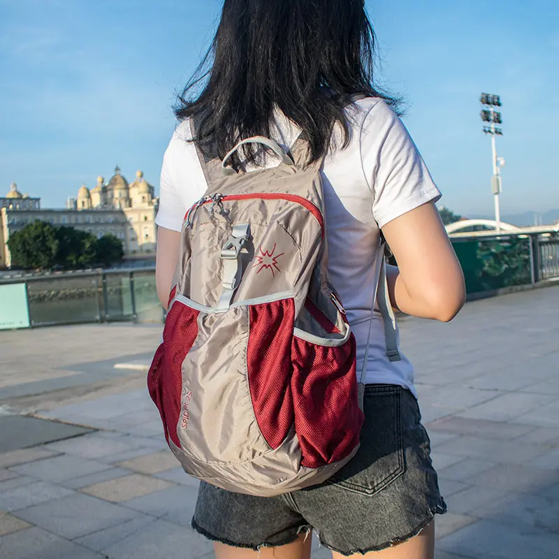 户外双肩包超轻薄旅行背包可折叠