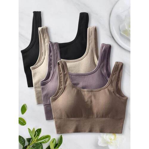I 17585 Seams Wide Strap Sport Bra 无痕宽边背心