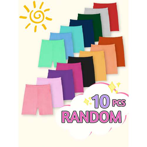 N 61809 Candy Color Girls Safety Shorts 糖果色短裤