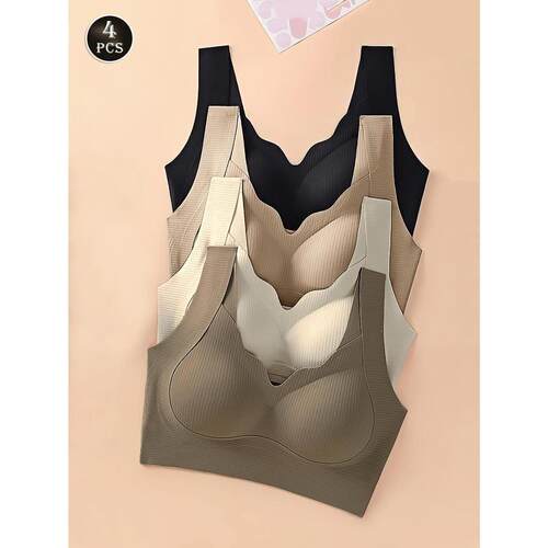 H 80602 Seams Lift Push Up Bra 无痕聚拢文胸