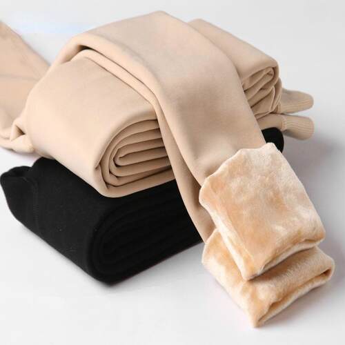 H 92738 Warm Winter Black Tights 加绒保暖连裤袜