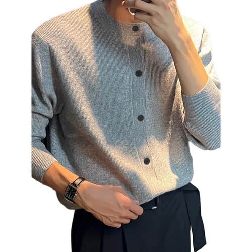 H 61156 Korean Style Round Neck Long Sleeve Knit Sweater 韩