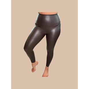 I 10057 PU Leather Pants Women Four Way Stretch 女款弹力皮裤