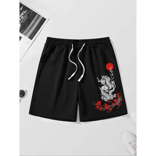 R 61860 Nautical Print Swim Shorts 航海印花沙滩裤