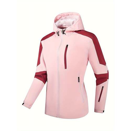 T 29988 Custom Logo Hooded Jacket 户外冲锋衣