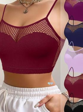 5pcs Solid Color Se Busty raps Sports Daily Women'S