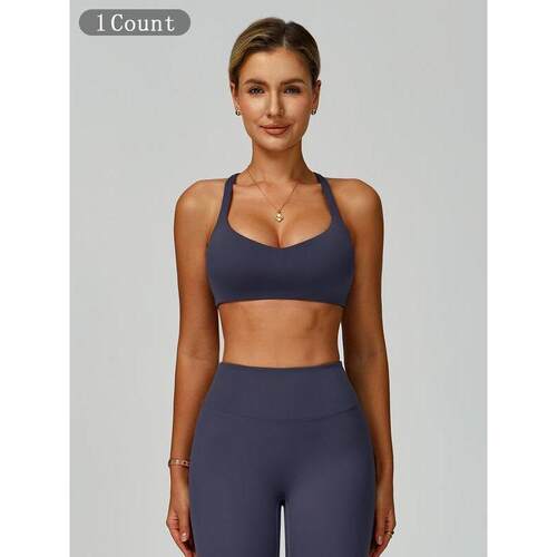 I 13683 Soft Fleece Yoga Bra Top 磨毛瑜伽文胸