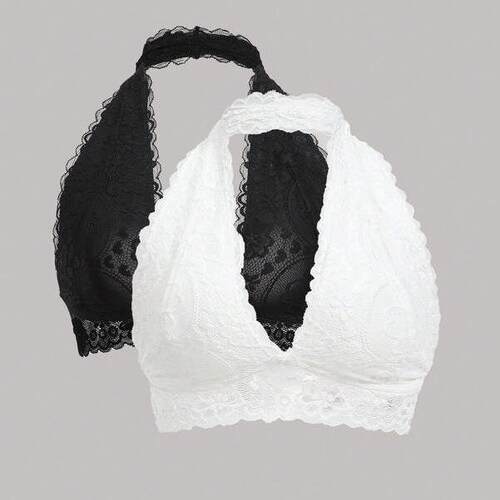 I 11672 Lace Comfortable Straps Bra 蕾丝抹胸文胸