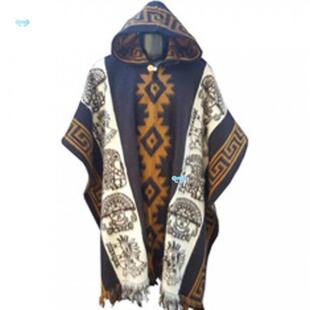 Autumn Winter n Cape Adult Outdoor Shawl Knted Vintage跨