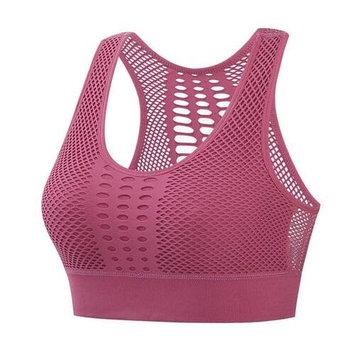 H 55640 Women's shockproof gathered sports bra 女士聚拢防震