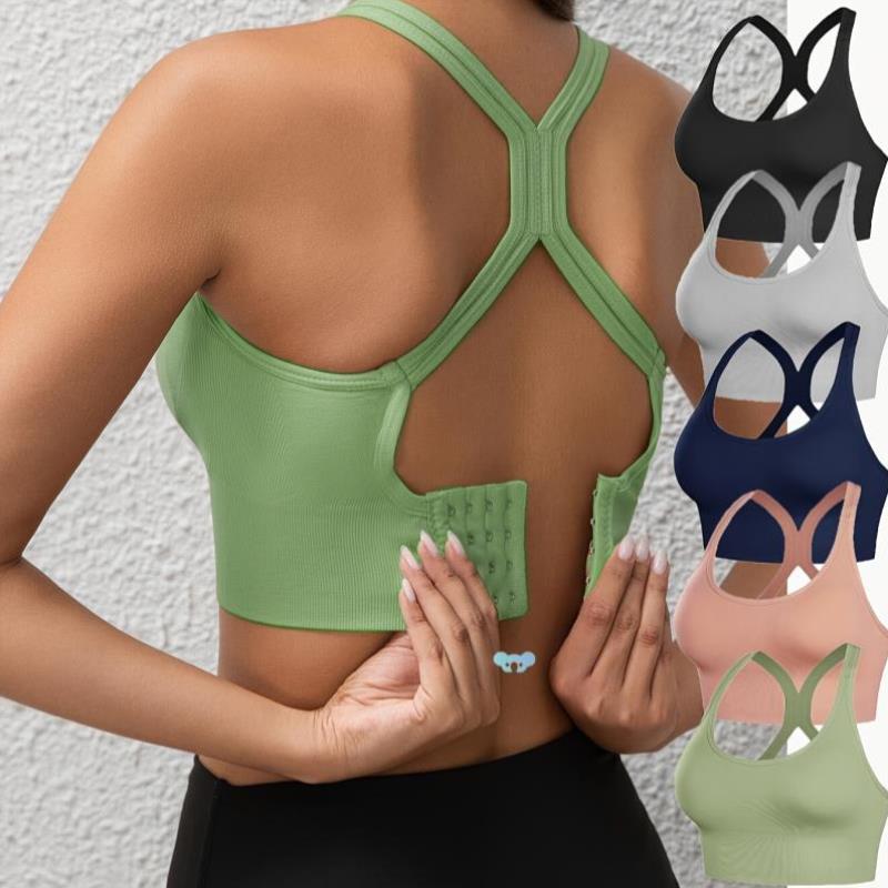 5pcs Women's High Support Wires Sport Bra Comfortable