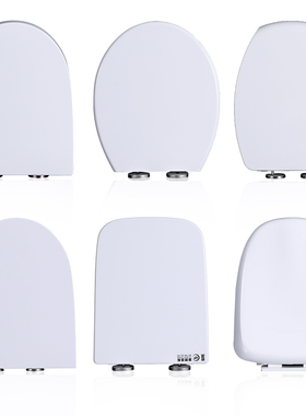 阿波罗APPOLLO马桶盖通用美加华U型VO形坐便器座厕配件MACAWA盖板