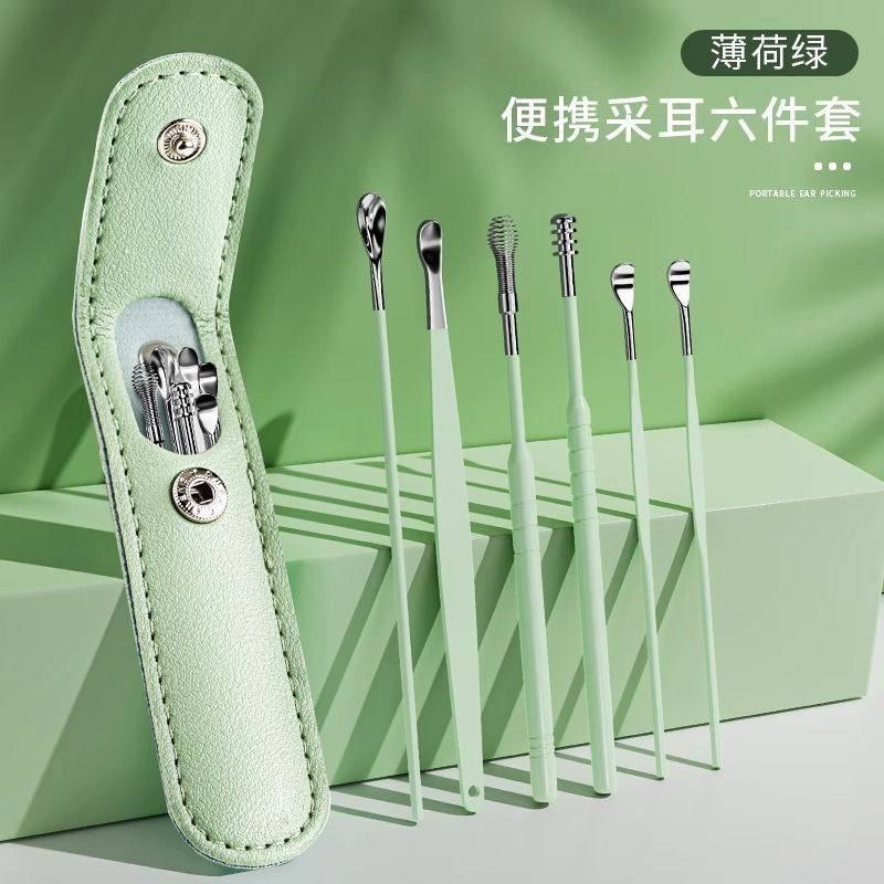 耳朵解痒神器掏耳勺六件