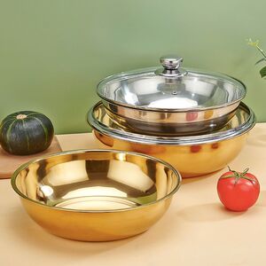 食用级不锈钢盆和面盆加
