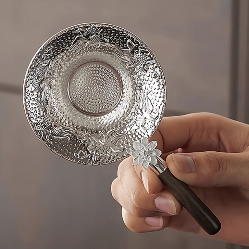 茶漏新款茶叶茶隔滤茶器漏斗泡茶高档单独茶滤茶道茶具配件过滤网