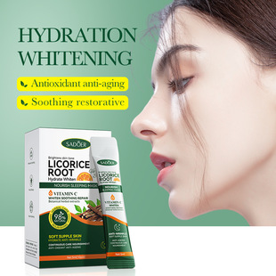 4PCS SADOER LICORICE ROOT SLEEPING MASK 睡眠面膜4盒 跨境外贸