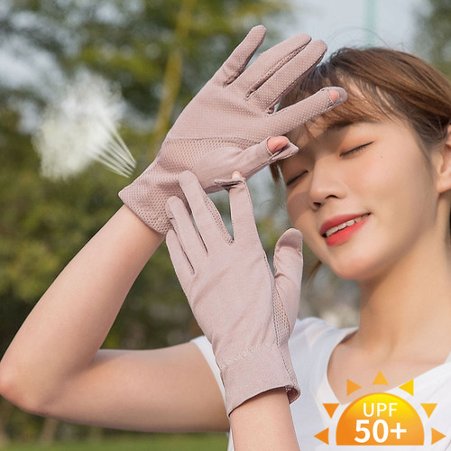 防晒手套紫外线夏季薄款工作开车