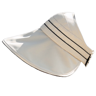 帽子女2025新款遮阳防晒防紫外线半空顶大帽檐渔夫帽可折叠太阳帽