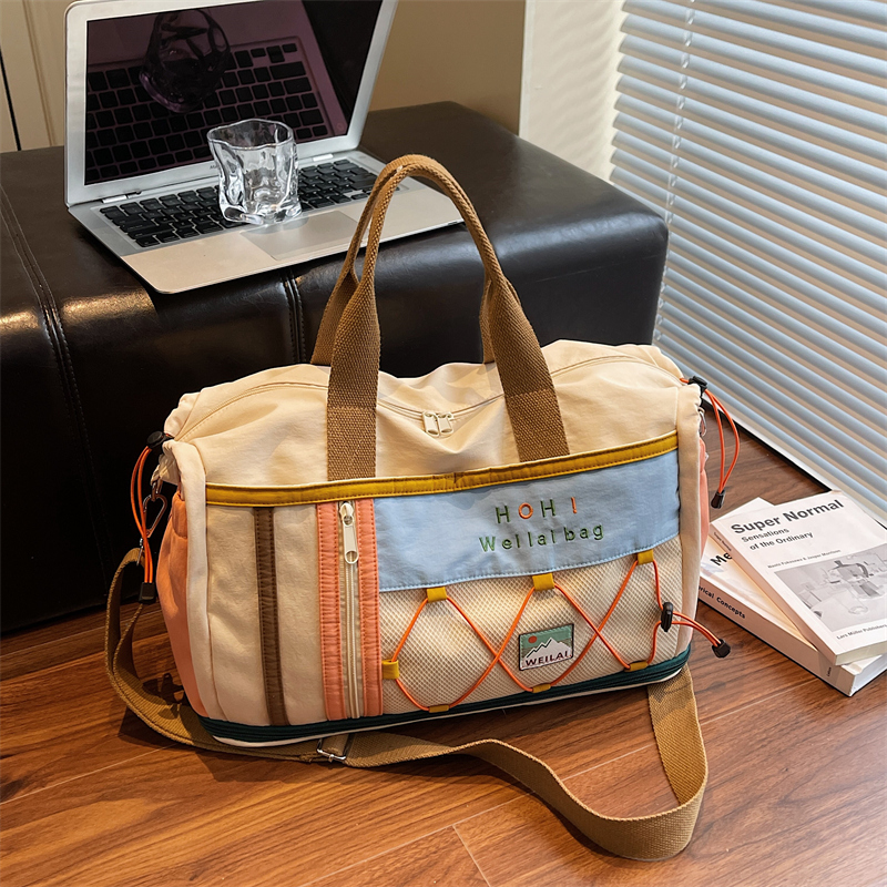 短途旅行包女士高颜值轻便行李包手提大容量待产收纳行李袋健身包