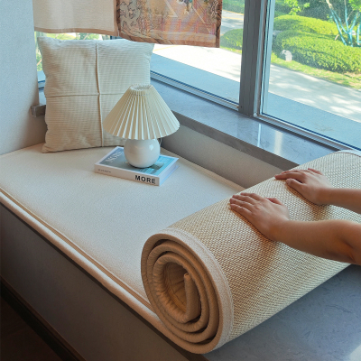 泰美纪飘窗垫可拆洗防水双面使用