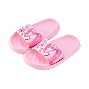 奇妙萌可女童拖鞋夏季女孩3-6岁室内家居防滑宝宝公主夏天可爱EVA