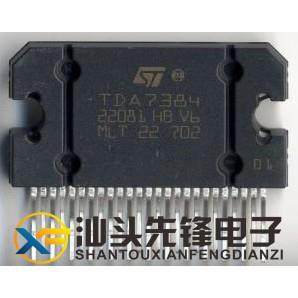 【汕头先锋电子】原装 TDA7384 汽车功放IC 4 x 35W