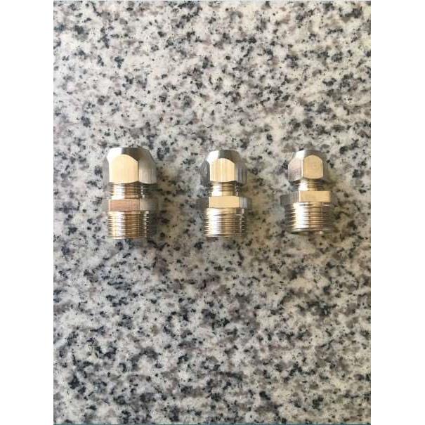 加厚铜卡套直通接头内卡8分之3卡6MM,8MM,10MM,12MM铜管尼龙油管