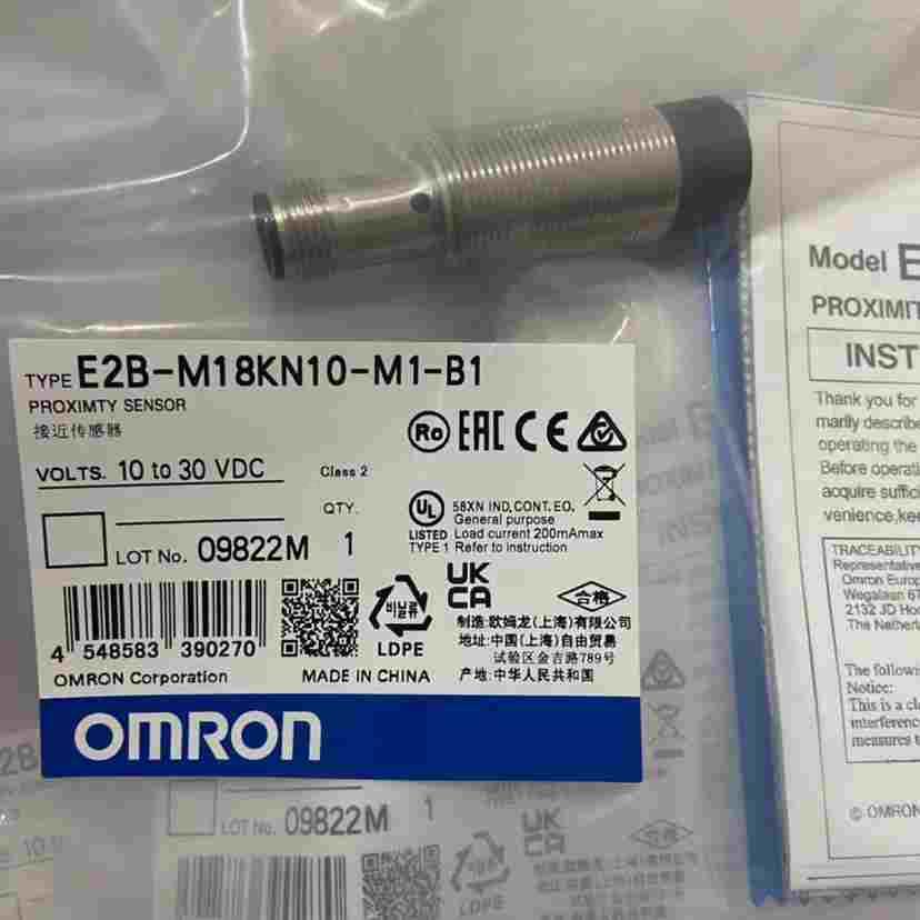 欧姆龙接近开关E2B-M12KS04-M1-B1/M12KN08-M1-B1/M18KS05-M1-C1