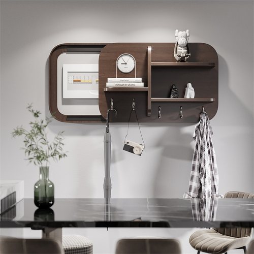 立体新中式电表箱装饰画遮挡箱