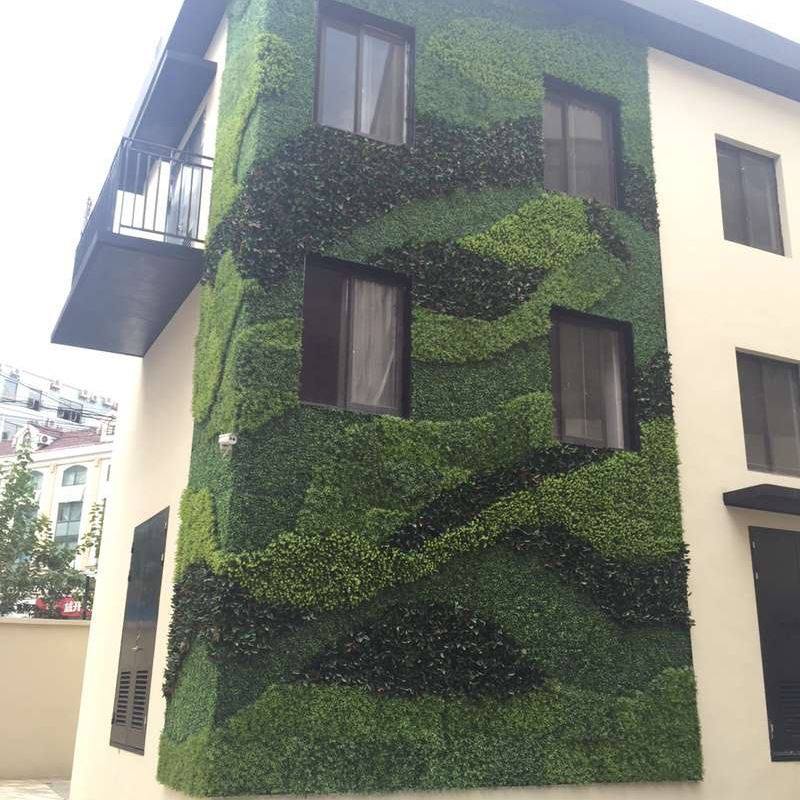 仿真植物墙绿植墙壁商铺门头店面招牌墙面装饰网红仿真草坪背景墙