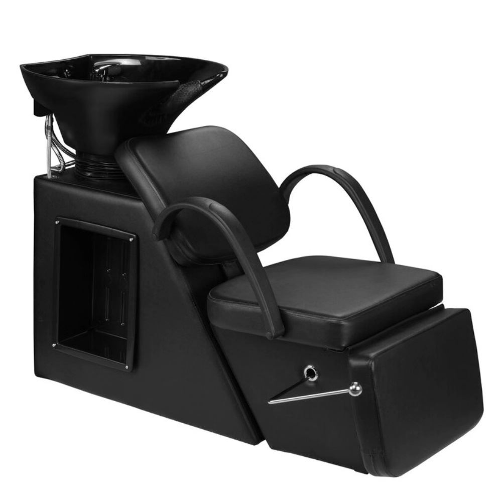 跨境电商洗头床美发椅理发椅带塑料盆理发店洗发椅发廊按摩椅
