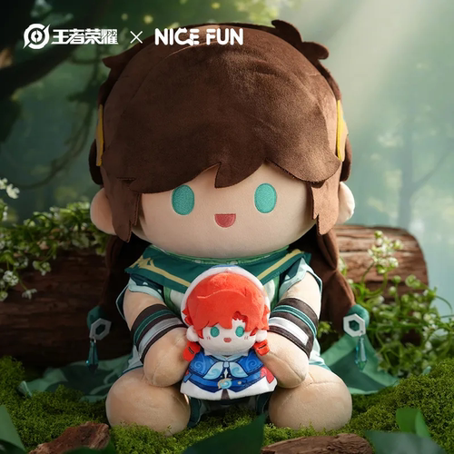 王者荣耀xNICEFUN桑启萤火之旅40CM棉花娃娃毛绒公仔游戏周边