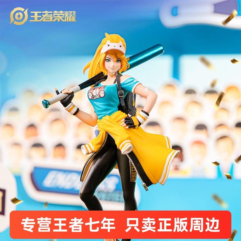 万代现货王者荣耀花木兰手办