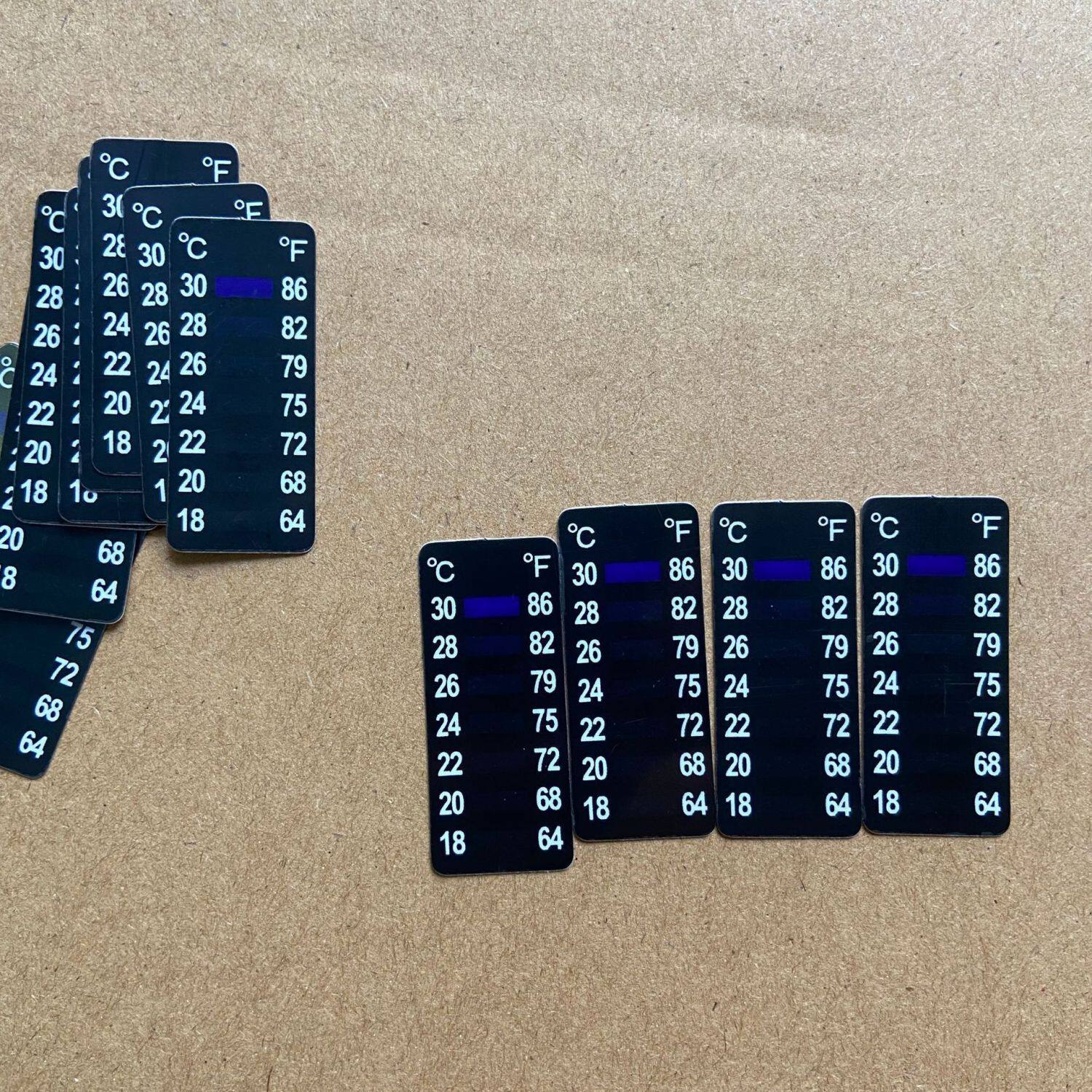 鱼缸温度显示贴专用数字