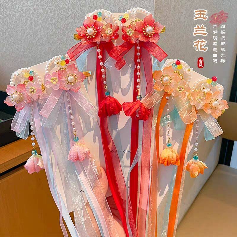 女童中式国风头饰古风汉