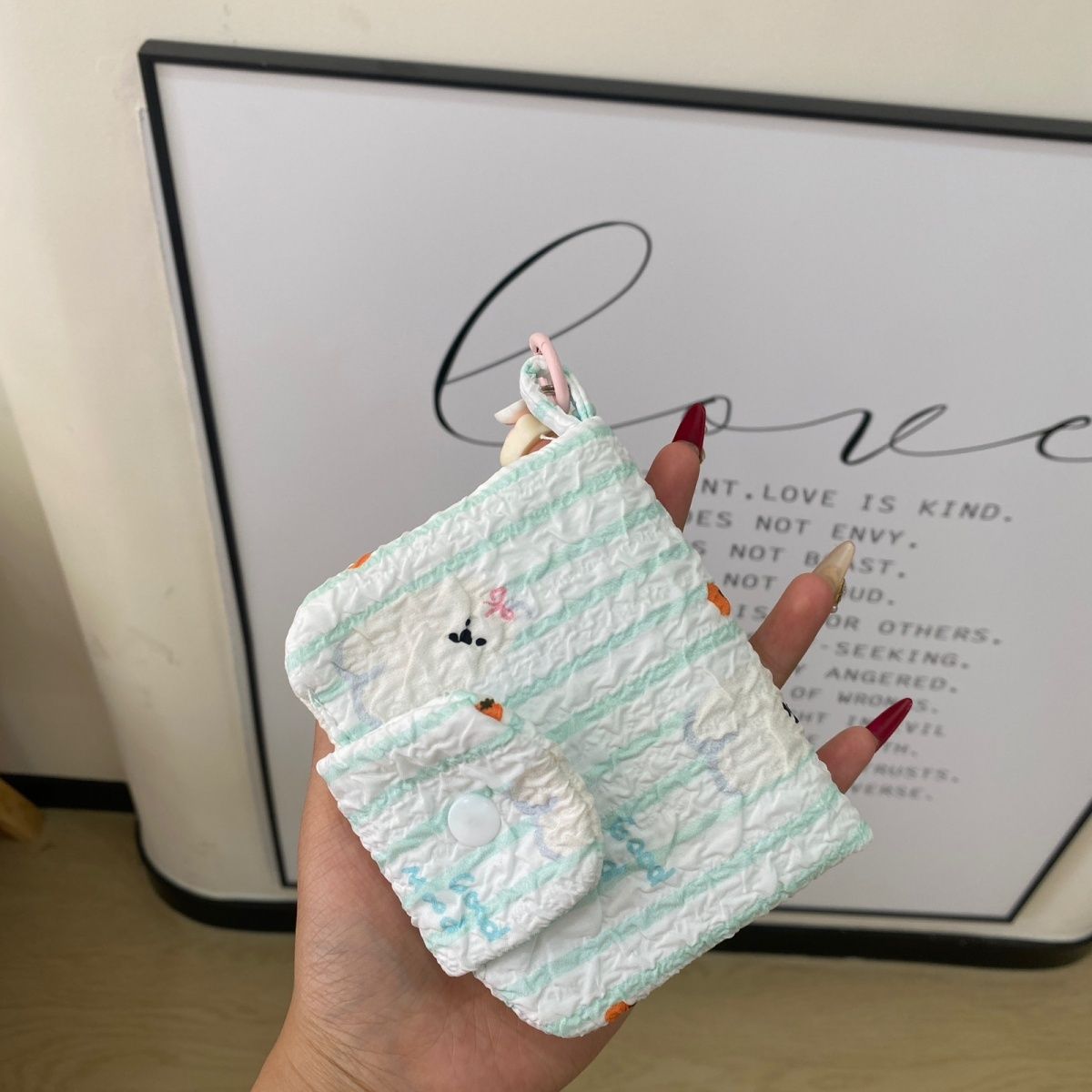 软布小钱包便携ins风可爱