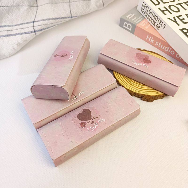 眼镜盒女生学生眼镜盒粉色公主男女学生小清新简约便携通用磁吸大,ZIPPO/瑞士军刀/眼镜,眼镜盒,淘宝优惠券,粉丝福利购,淘宝优惠卷