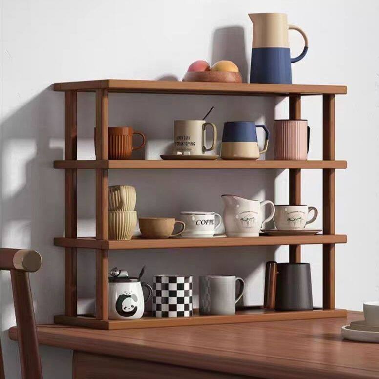 杯子专用收纳柜水杯子收纳置物架桌面杯架茶具储物马克杯水吧咖啡