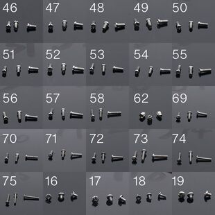 眼镜框上的小螺丝眼镜维修工具眼镜螺丝框架螺丝套装配件无框螺母