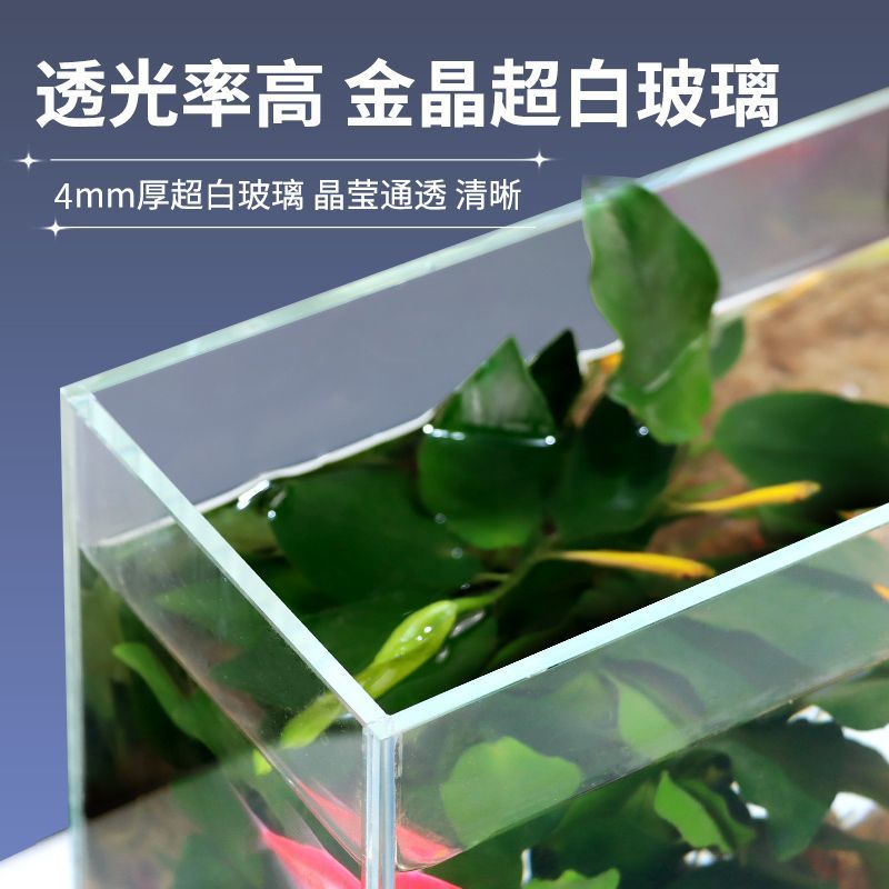 窄长条型鱼缸屏风超白家